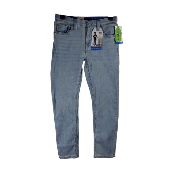 Levi's 502 Jeans Boy's Size 12 Regular Taper Stretch Blue Light Wash 26x27 NWT - Picture 1 of 8